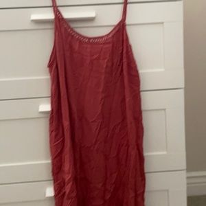 Mossimo orange spaghetti strap dress